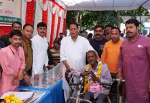 टप्पा तहसील में शिविर, बड़ी संख्या में पहुंचे लोग